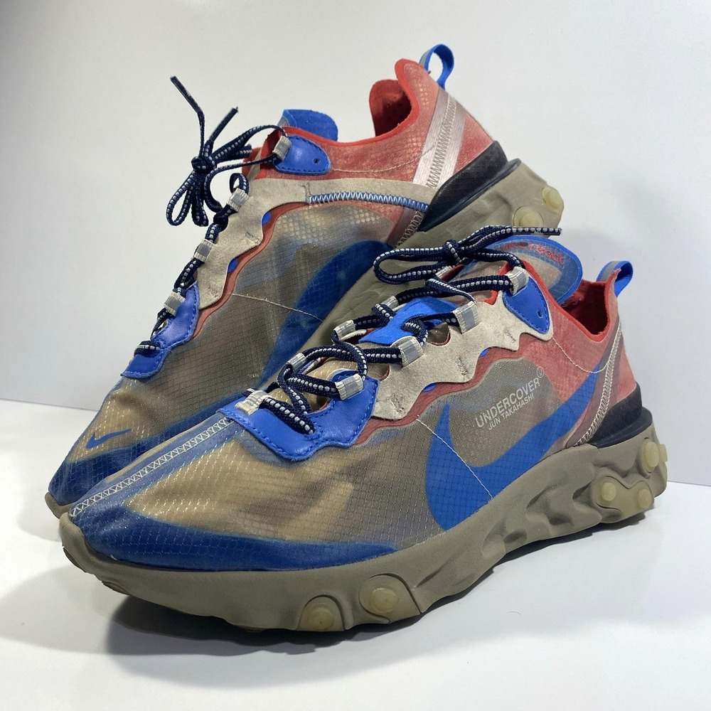 Nike Mens Size 11.5 React Element 87 x Undercover Light Beige BQ2718-200
